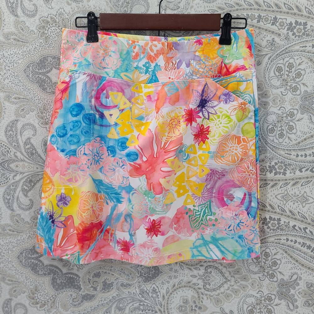 B Skinz Golf Pickleball skort Bundle (3) Sz Medium Athleisure Multicolor pattern - Picture 5 of 16